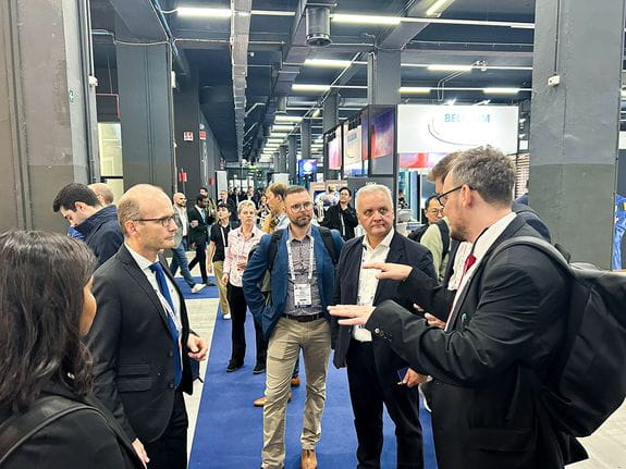 Účastníci misie na veľtrhu IAC