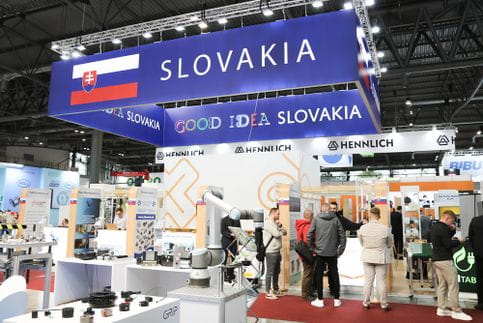 Fotografia slovenského stánku