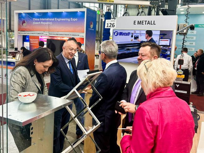 GR SARIO na prehliadke stánkov slovenských vystavovateľov