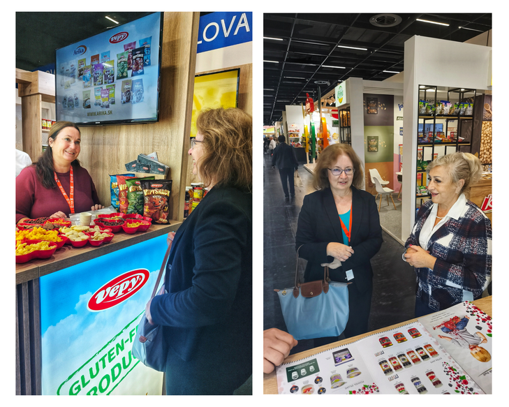 Stánok slovenských vystavovateľov