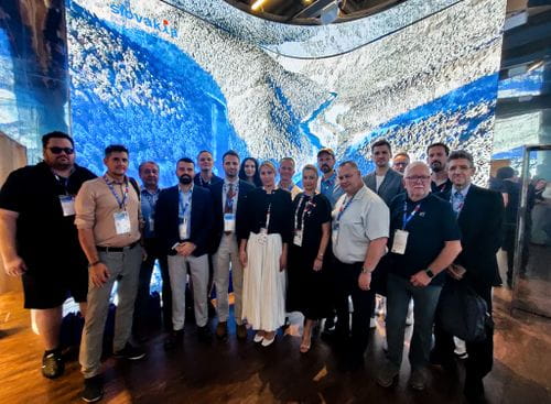 Spoločná fotografia účastníkov misie